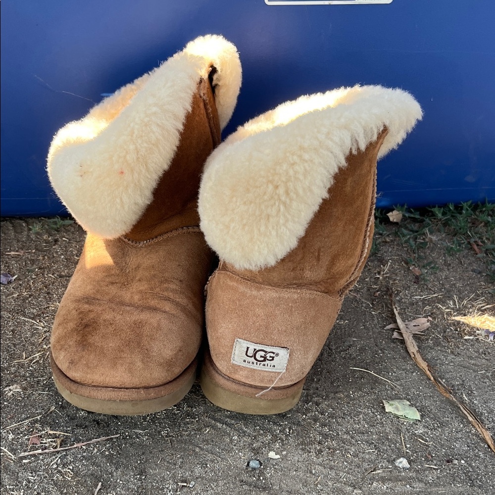 UGG Tan Sheepskin Boots